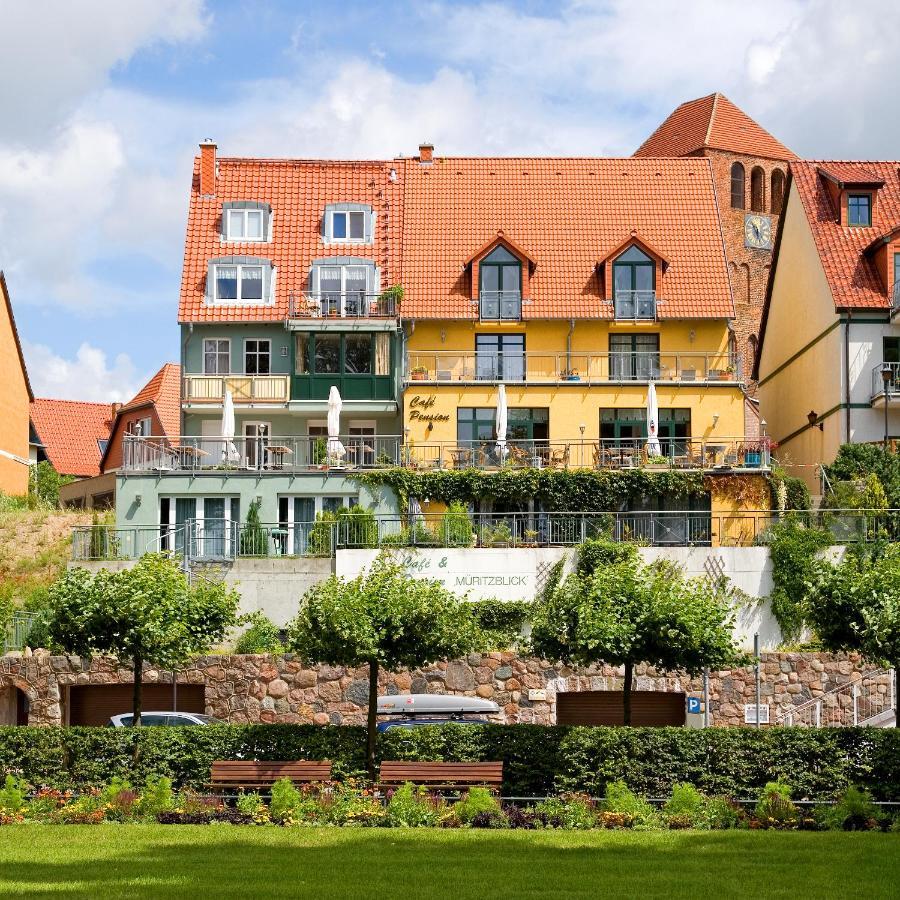 Hotel Pension Müritzblick Waren  Exterior foto